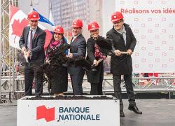 Mise en chantier du nouveau siège social de la Banque Nationale