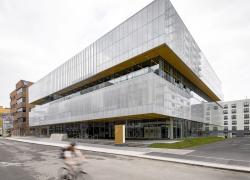 La Bibliothèque Gabrielle-Roy. Crédit : Olivier Blouin