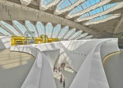La Migration du Biodôme a été désigné à la fois comme lauréat du choix populaire et lauréat du jury dans la catégorie Immeuble culturel - Musée de l’édition 2022 des A+ Awards.  Crédit : Marc Cramer
