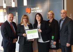 Nouvelle certification LEED pour la Banque Nationale