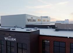 Café William inaugure sa nouvelle usine écoénergétique. Photo : Café William