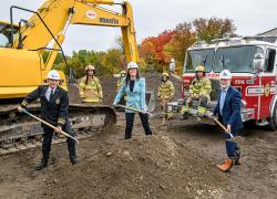 Laval vise l’obtention d’une certification LEED pour la nouvelle caserne no 6. Photo : Vincent Girard