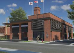 La caserne d'Outremont : un chantier orchestré en deux phases
