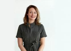Cédéanne Simard, conseillère principale, Service responsabilité d’entreprise chez Groupe AGÉCO. Photo : Groupe AGÉCO