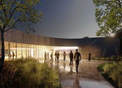 Un des projets en cours de Provencher_Roy : le Centre d’art et de culture de Kahnawà:ke. Le projet est réalisé en collaboration avec la firme autochtone Brook Mcllroy, basée à Toronto. Crédit : Provencher_Roy