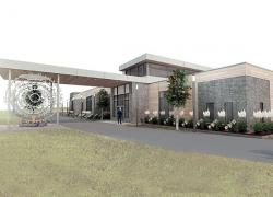 Un centre funéraire éconergétique - Image : Coopé funéraire des Deux Rives