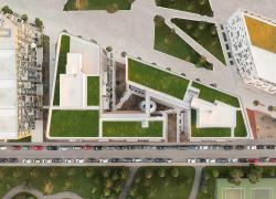 Cité Angus, Phase II s'est ajoutée au portefolio durable de la firme AEdifica en 2023. Photo : David Boyer