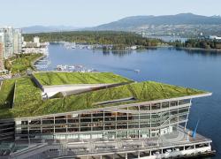 Double certification LEED Platine pour le Vancouver Convention Centre