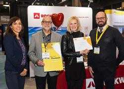 ROCKWOOL et Art massif primés à l'Expo Contech bâtiment de Québec