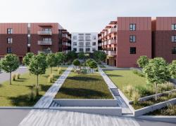 Il s’agit du premier projet du Réseau bon voisinâge, un modèle de logement communautaire pour les personnes aînées qui a été créé en 2019. Crédit : Aedifica