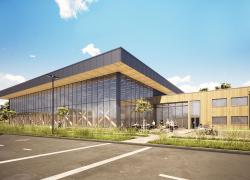 La réalisation du District de la construction innovante pourrait être entreprise en 2022 à Sainte-Marie. Image : Baptiste Giorgio
