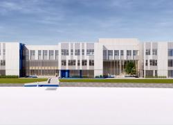 Une école primaire de nouvelle génération à La Malbaie. Image : RDL/Groupe A