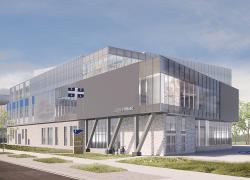Une école primaire d’Outremont au cœur d’un projet-phare en développement durable. Crédit : Leclerc Architectes