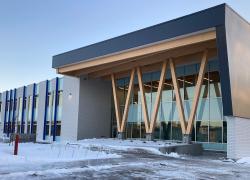 La Drummondville Elementary School se veut un exemple de développement durable. Crédit : Commission scolaire Eastern Townships