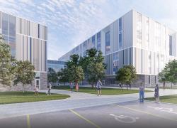 L’école de nouvelle génération, qui sera située dans le secteur du Vieux-Shawbridge, vise une certification LEED. Crédit : Consortium formé par DKA, PRISME architecture et Leclerc architectes