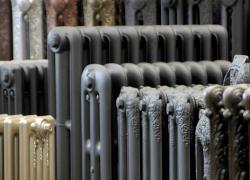 Recyclage de vieux radiateurs - Photo : Ecorad