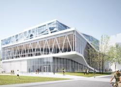 Maison des Étudiants : Le concept regorge d'éléments symboliques