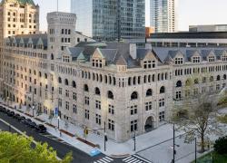 Le chantier écoénergétique de la gare Windsor. Crédit : Cadillac Fairview
