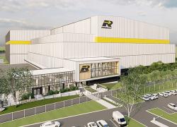 Le futur entrepôt de Groupe Robert à Varennes. Image : Groupe Robert
