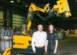Martin Robichaud et Angélique Salvas, associés de GSR Construction Décontamination - Photo : GSR Construction Décontamination