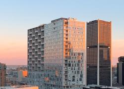 Le projet Humaniti a reçu la certification LEED Argent du Conseil du bâtiment durable du Canada. Crédit : Lemay