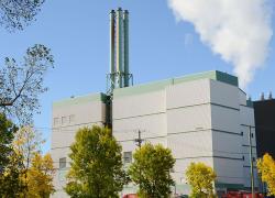 L'incinérateur de la Ville de Québec. Crédit : Ville de Québec