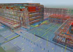 Conférence « Les usages numériques pour optimiser la construction ». Crédit : Magil Construction.