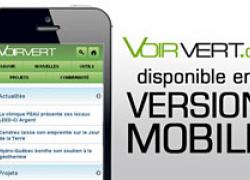 Voirvert.ca disponible en mobile !