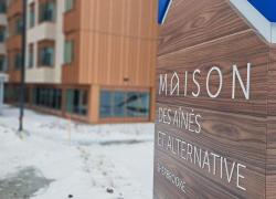 Inauguration de la première maison des ainés et alternative du Québec. Crédit : CIUSSS de l'Estrie - CHUS