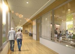 Construction de maisons des aînés à Chicoutimi et Roberval. Photo : Ministère de la Santé et des Services sociaux