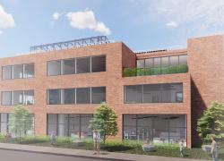 La future Maison communautaire de Saint-Michel sera carboneutre. Crédit : Ville de Montréal