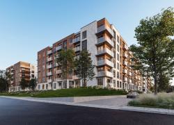 Le projet Noria Appartements vise une certification LEED Or. Image : Kevlar