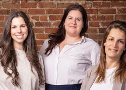 Le 13 février, la firme d’architecture a annoncé la nomination d’Isabelle Boisclair, de Noëmie Grenier et de Catherine Richard à sa direction. Crédit : Thomas Morin 