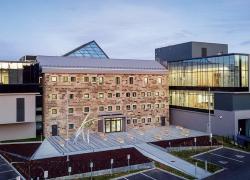 Le palais de justice de Rimouski a obtenu la certification LEED Argent. Photo : SQI