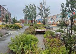 Le parc éponge Dickie-Moore. Photo : Ville de Montréal