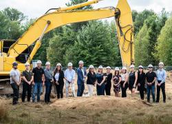 Le coup d’envoi des travaux de construction a été donné le 4 septembre.