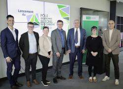 Le 28 avril, l’Université de Sherbrooke (UdeS) a annoncé la création de son Pôle d’excellence sur les bétons bas carbone, qui sera dirigé par Arezki Tagnit-Hamou, chercheur et professeur au Département de génie civil et de génie du bâtiment de l’UdeS. Crédit : UdeS