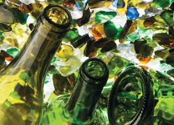 La Chaire de valorisation du verre dans les matériaux de l’UdS poussera plus avant ses travaux sut l’intégration de la poudre de verre recyclé dans le béton. Image : SAQ