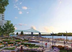 Le secteur des Faubourgs sera redéveloppé dans une perspective de transition écologique. Image : Ville de Montréal