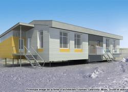 Prototype d’habitation éconergétique pour le Nunavik