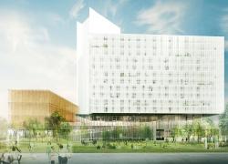 Le Quartier des lumières primé par l’Institut canadien des urbanistes. Image : Lemay