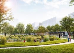 La planification de l’écoquartier Namur-Hippodrome se poursuit. Image : Ville de Montréal