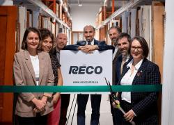 Bruno Demers, directeur général de RÉCO et d’ASFQ, entouré d’élus et de partenaires de l’organisme lors de l’inauguration de RÉCO. Photo : Philippe Latour