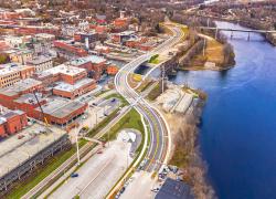 Le Groupe Angus a signé une entente en juillet avec la Ville de Sherbrooke pour réaliser un projet de revitalisation d’envergure. Crédit : Groupe Angus