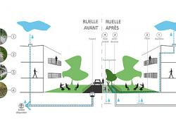 La ruelle bleue-verte ou la gestion durable des eaux pluviales