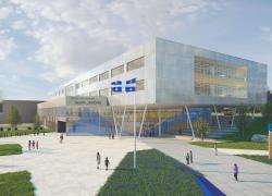Objectif LEED pour l’école secondaire Saint-Jérôme. Crédit : Provencher_Roy_BBBL.