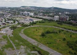 L'organisme Espace La Traversée construira quelque 250 logements locatifs inclusifs, abordables et énergétiquement sobres dans l'écoquartier Namur-Hippodrome.  Crédit : Ville de Montréal