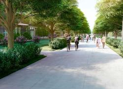 Deuxième phase du projet immobilier écoresponsable Square Candiac. Crédit : Square Candiac. 