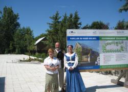 Inauguration du stationnement écologique et du kiosque d'accueil Vieux-Beloeil