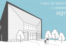 STGM Architectes met un peu de couleurs sur ces temps gris avec son cahier à colorier. Image : STGM Architectes